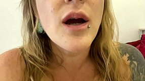 Tall femdom forces huge swallow of gummy bears in vore fetish