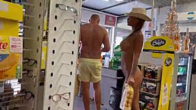 Monika Fox Naked In Grocery Store!