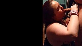 Chloe intensely sucks Moore Clarity's cock and gets a massive facial cumshot