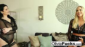 Olivia Fucks Trina Rush With Big Tits And Ass