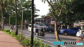 blonde's fat pussy smashed in garage