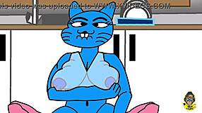 Richard explores Nicole Watterson's body with his big cock, diving into her pussy