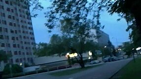 Exploring the outdoor public city with its vibrant scenes