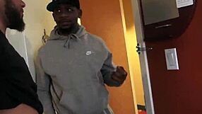 Black teen 18+ takes two big black cocks in gangbang