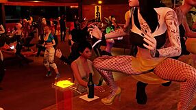 Blonde Lesbians Engage in Consensual Orgy