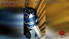 Peruvian milf sucks cock then gets ass fucked homemade