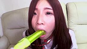 reika seto blows in uniform