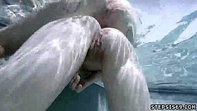 russian teen allys love in group threesome