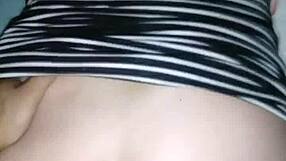 enjoying a nice moment with my wife