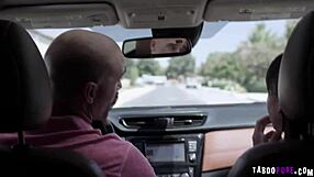 emma jade cheats with stepdad charles dera outdoors before prom