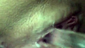 Stepmom Eve Loves Her Glass Dildo Play