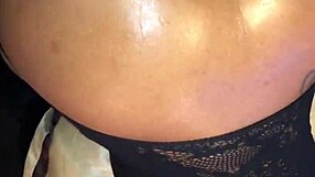 Ebony woman chained and poked in ass by big black cock