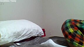 Tight ebony pussy gets stretched by big black cock in hardcore action