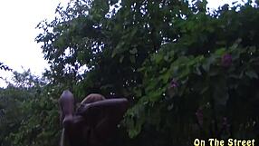 Yara Rocha's Big Ass Thrills in Public Masturbation on City Street