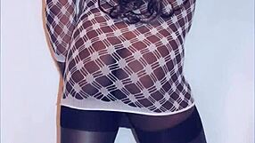 very enticing photoshoot with two seductive ladyboys in action