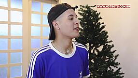 i tease my naughty cousin at christmas