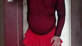 Sissy Crossdress Swallows Piss And Doesn't Care Who Likes It Or Not