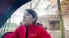 Taboo Mother Prostitute Discovered by Stepson Who Pays for Oral Sex Service