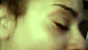 Dirty latina sucking monster black cock intensely