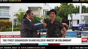 I love watching dominant redheads slap big latina asses in this live show.