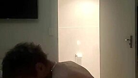 Blindfolded Blonde Chastity-Eve Fucked Hard by Stranger in Hotel Latex