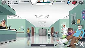 Summertime saga babe masturbates to creampie in hentai anime scene