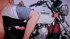 Fucking Busty Mother-In-Law On Bike: Homemade Amateur Sex