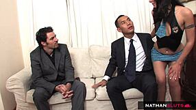 เซสชั่นแทงสองทางละเอียดกับดาราฝรั่งเศส ลู ชาร์เมล