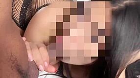 teen sucks and licks big cock