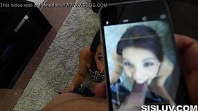 I gave Gina Valentine a revenge blowjob she won't forget.