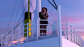 Titanic Parody Anal Cumshot