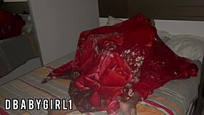 Sneaky Fucking Under The Blanket With Skinny Crossdresser – Who Saw Us?