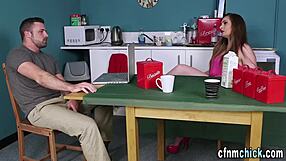 British Babes Tug And Cumshot In Humiliation Femdom Group