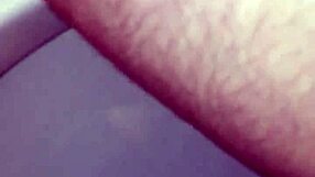 someone wetting underwear and pouring blue soap on the spot