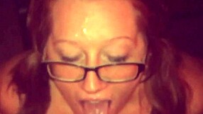 MANDI, the REDHEAD MILF, SQUIRTS and GETS a FACIAL!