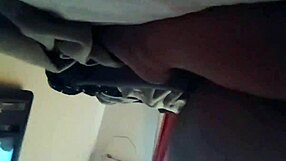 nasty couple in cowgirl position