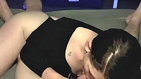 Kdp enjoys a casual oral session with cream pie