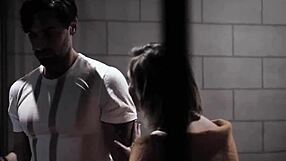 Facial beauty Eliza Jane still a scared teen, takes on Ryan Driller’s cock in prison – Full movie download at FreeTabboo.net