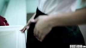 look at that perverted petite teen getting banged by her bad professor