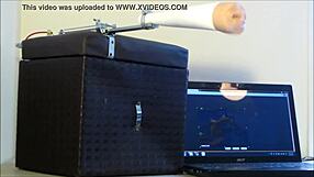 Check out this 5-minute video with machines and toys on Xvideos.