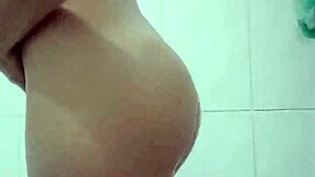 Latina Girl Bathes and Pleasures Herself Sensually