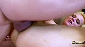 kumalott delivers intense facial pleasure to blonde amateur with sextoy