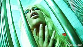 jail cell solo with brooke banner masturbating her pussy