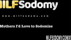 Milf Nicki Blue Gives Amazing Blowjob Before Intense Ass Plowing