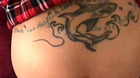 Latina Wife Bent Over In Doggystyle With Tattoo