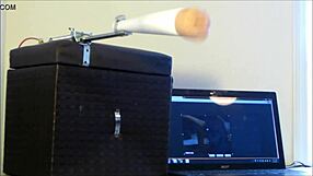 Check out this 5-minute video with machines and toys on Xvideos.