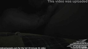 gorgeous blonde spinner candice interviewed by lucky cameraman between scenes on usa sofa