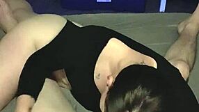 Kdp enjoys a casual oral session with cream pie