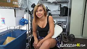 Blacked: APornstar Swallows, Chokes On A Big Dick to Earn More Money