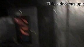 young couple tries anal on swing for first time